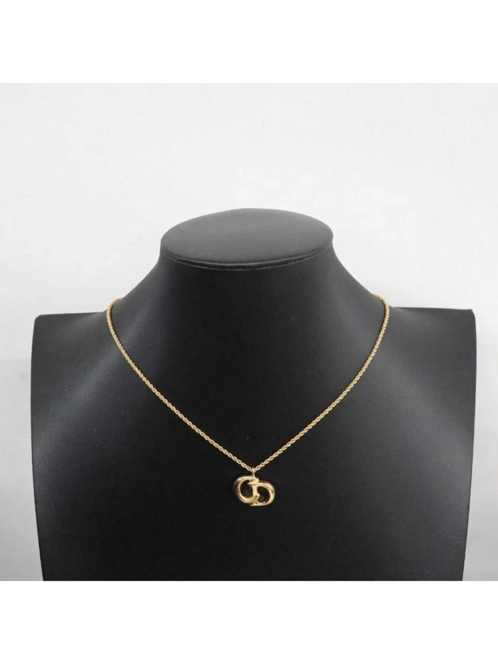 Dior Necklace CD Logo Gold Plated